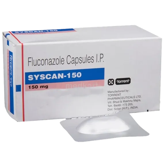 syscan 150mg capsule 1's